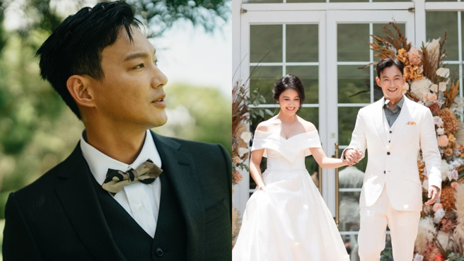 威廉和前主播卓君泽结婚10个月。(图/廖威廉 IG、卓君泽 IG)