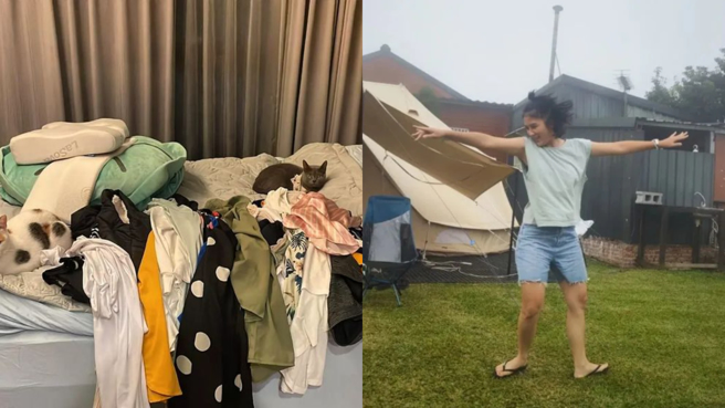 威廉经常分享和卓君泽的夫妻互动。(图/威廉 IG)