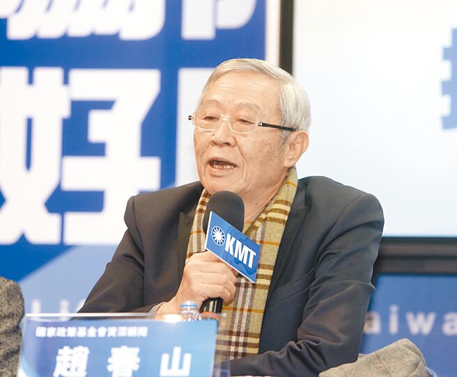 国民党20日举行「国民党访陆民生关怀 交流对话之旅成果报告」记者会，国民党智库资深顾问赵春山表示，此行让他最深刻的印象，就是国共都不希望打仗，国共都希望和平。（陈怡诚摄）