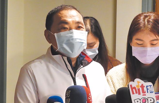 新北市长侯友宜。（叶德正摄）