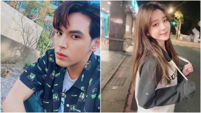 陈零九与呼呼19日公同发文宣布分手消息。(图／翻摄自陈零九IG@ diegodtk09、呼呼IG@ huhulin710)