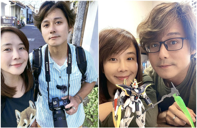 廖科溢去年底宣布与主播秦绫谦二婚。（图／廖科溢脸书）	