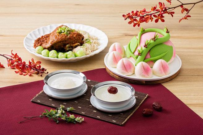 闰二月为父母祈福添寿，国宾饭店推出「孝亲添寿外带餐」。（图／台北国宾饭店提供）