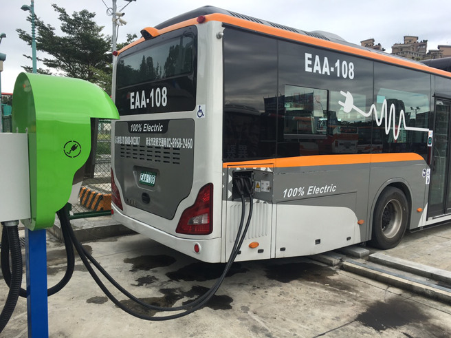 电动公车。图/新北市政府提供