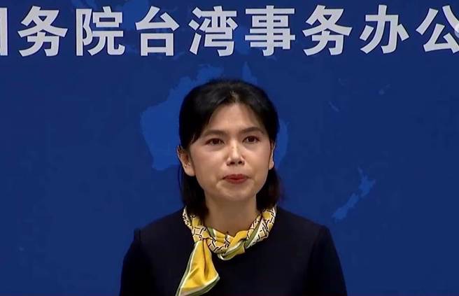 大陆国台办发言人朱凤莲。（蓝孝威摄）