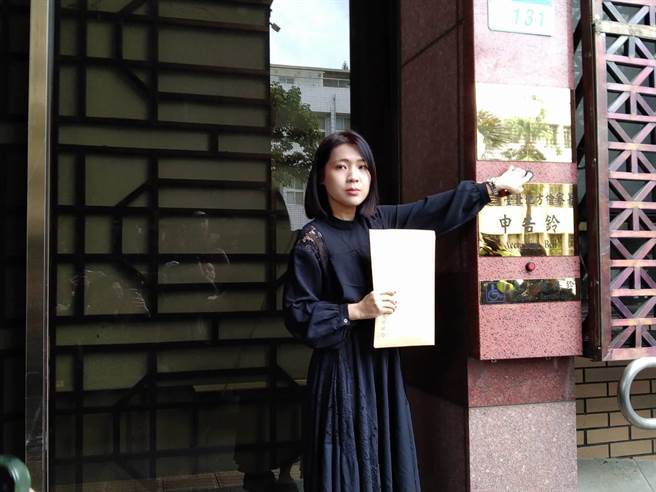 徐巧芯。（陈志贤摄）