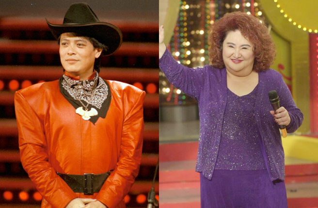 陈今佩过去在节目里向刘文正告白。（图／中时资料照片）