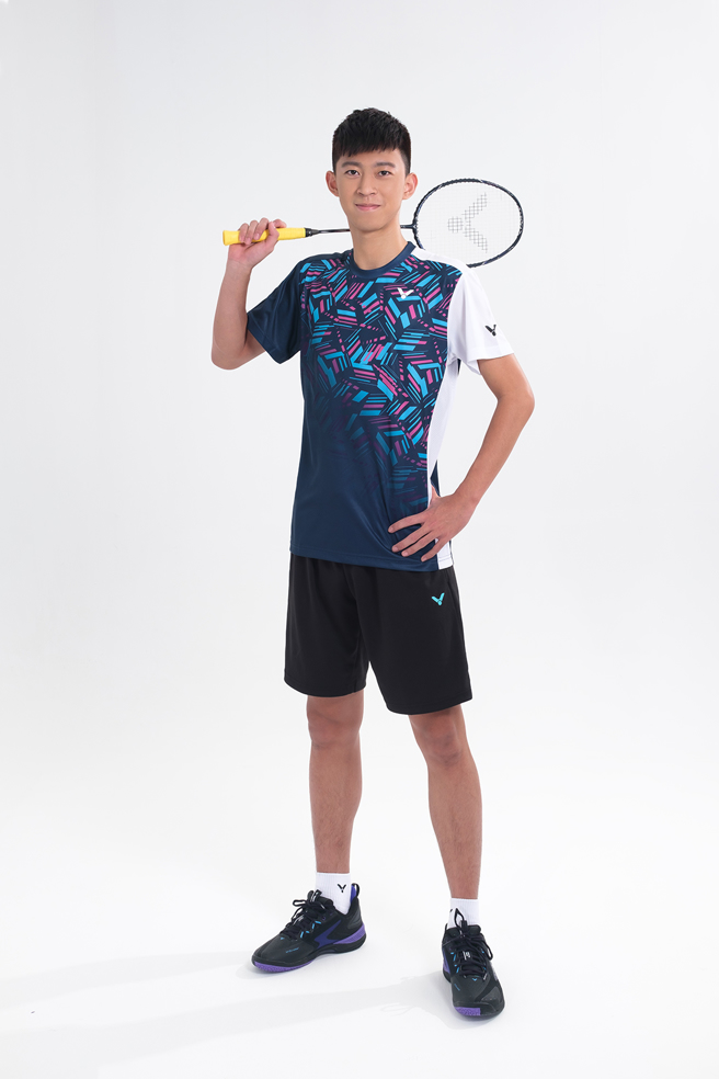 VICTOR球星、戴资颖学弟郭冠麟也是小戴这次参赛Red Bull斗拍的队友。（VICTOR提供）