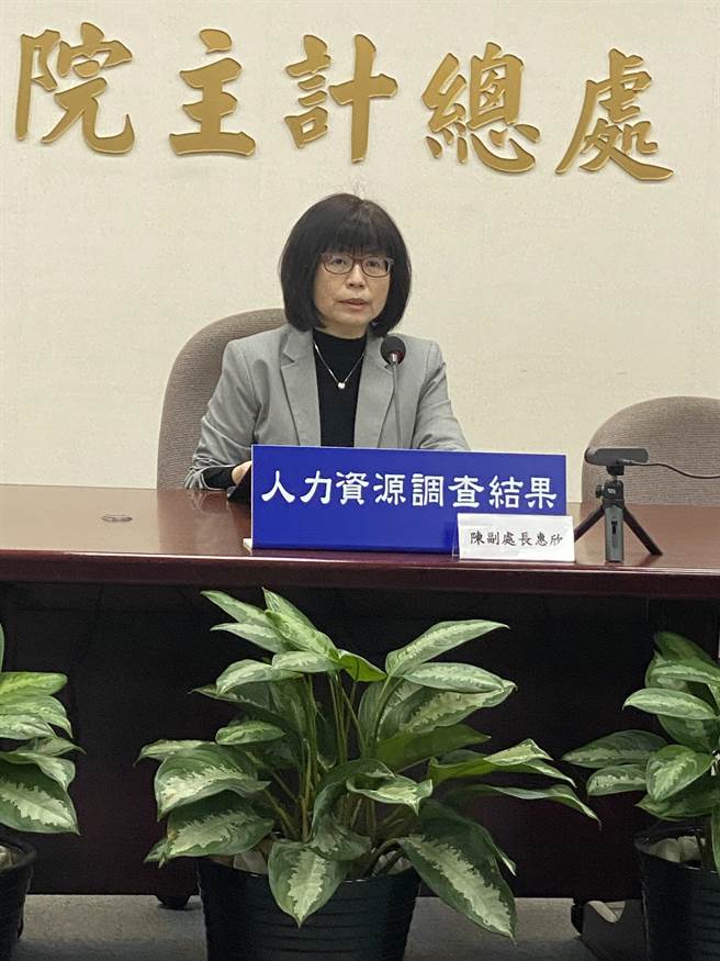 主计总处国势普查处副处长陈惠欣。(洪凯音摄)