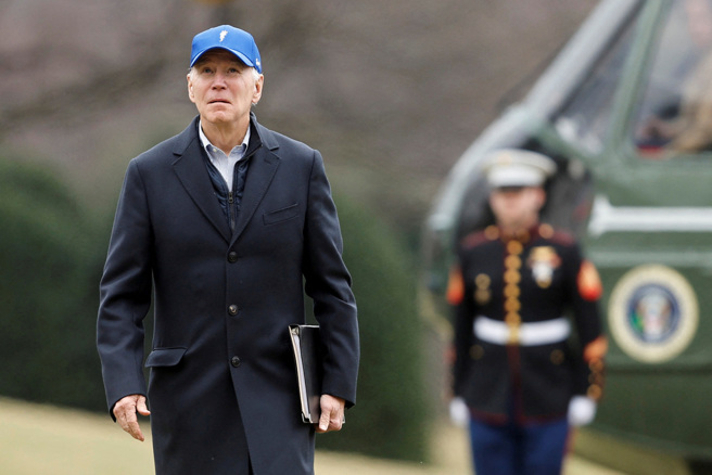 楊永明表示，全世界都知道甚至擔心台灣會成為下一個烏克蘭，拜登(圖)或許也這樣子認為，一個毀滅性戰爭，有可能會發生在台灣。(資料照片/路透社)