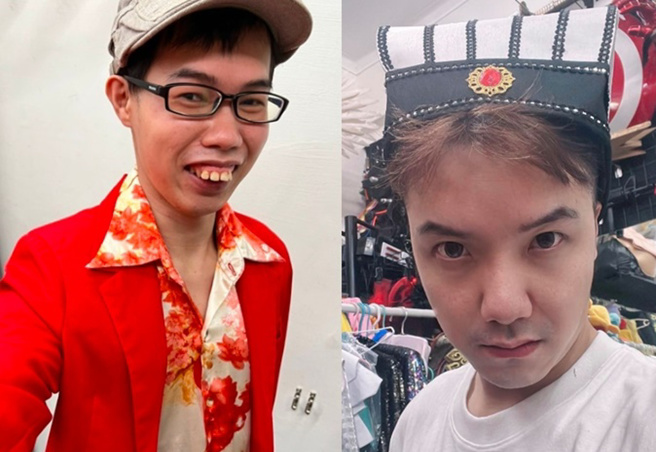 邓佳华(左)曾在谜片出道作与AV导演圤智雨(右)合作，但随后便分道扬镳。（图／取自两人脸书）
