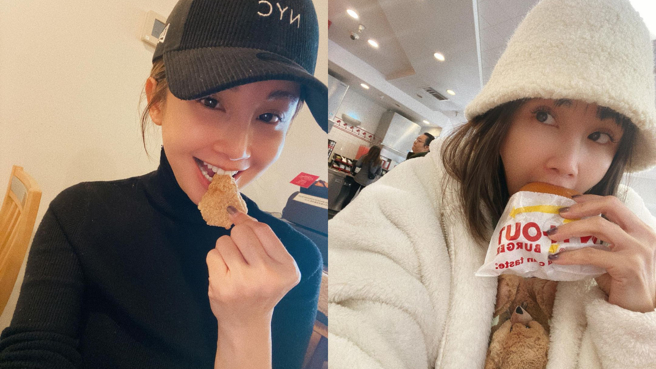 锺欣怡被美国的物价吓坏。(图/锺欣怡 IG)