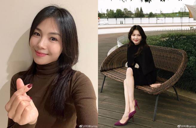 刘涛44岁仍保养得宜。（图／取自刘涛微博）