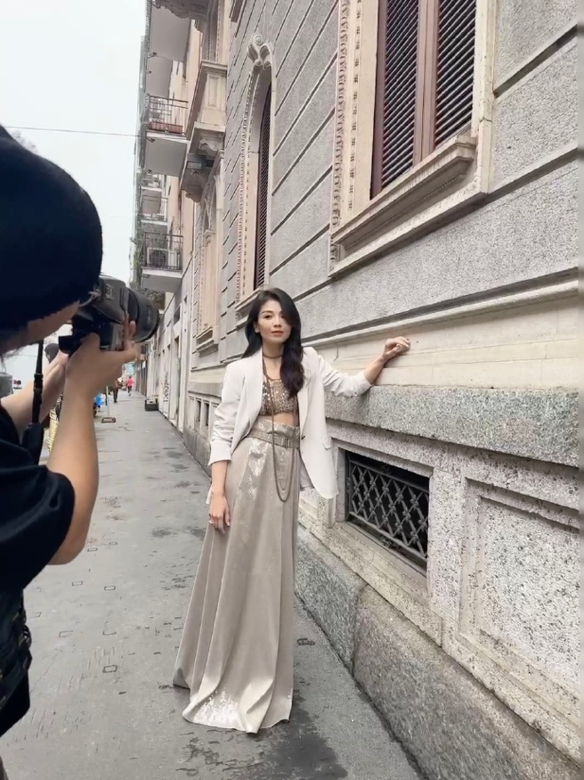 刘涛造型受到网友狂讚。（图／取自刘涛工作室微博）