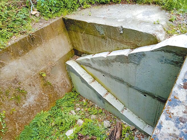 大雪山林道集水井内增设8处友善动物通道，避免动物失足跌落后无法逃生。（东势林区管理处提供／陈淑娥台中传真）