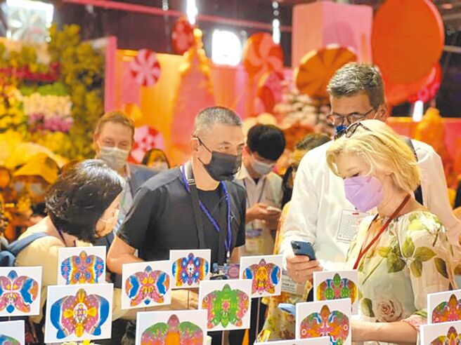 2023台湾国际兰展3月4日起开放参观，台南市政府将比照往年邀请驻台使节来参与。（台南市政府提供／张毓翎台南传真）