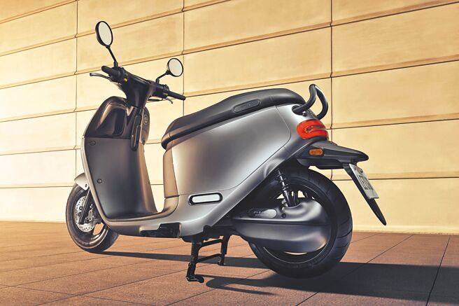 Gogoro Premium拥有简约外型与流线设计。（Gogoro提供）