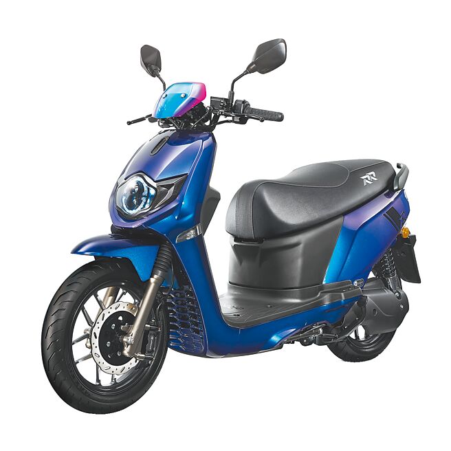 eReady Run 76 Belt新色「蓝紫悍」。（台铃提供）