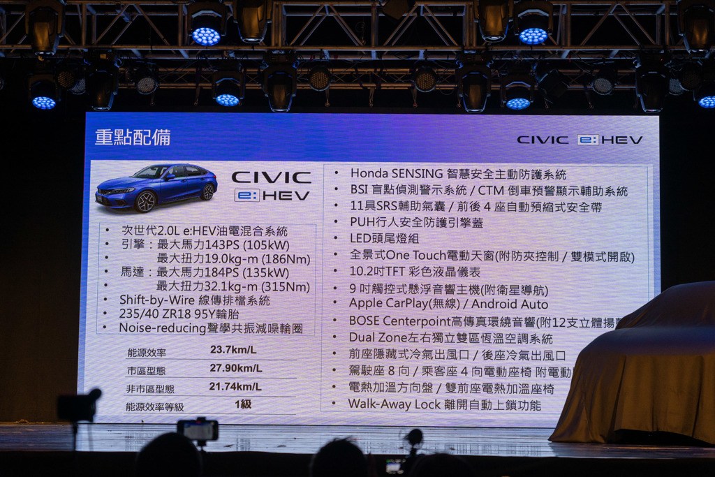 首波配額 300 台、定於五月中旬上市！十一代目 Honda Civic e:HEV 預告在台發表(圖/2gamesome)