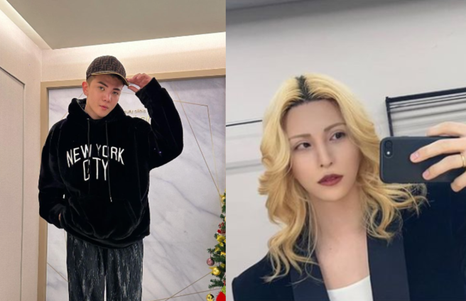 孙生开箱「第一男公关」罗兰的牛郎公关店THE CLUB。（图／孙生IG、罗兰IG）