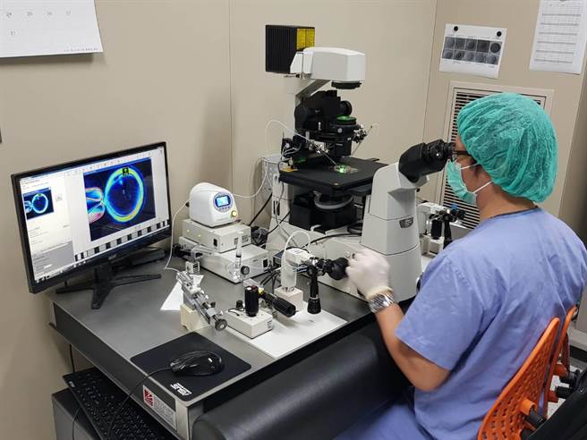 女性因阴道痉挛无法和另一半有正常性生活造成不孕，透过人工生殖：精、卵体外受精，也能拥有爱的结晶。（茂盛医院提供／冯惠宜台中传真）