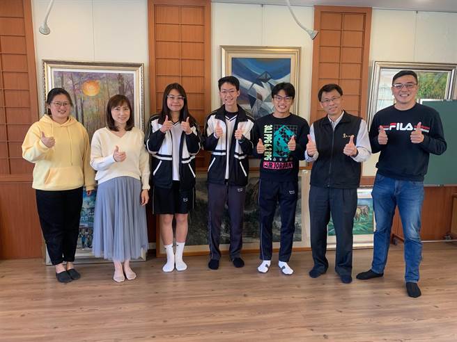 国立员林高中这次学测展现优异的实力。（员林高中提供／吴敏菁彰化传真）