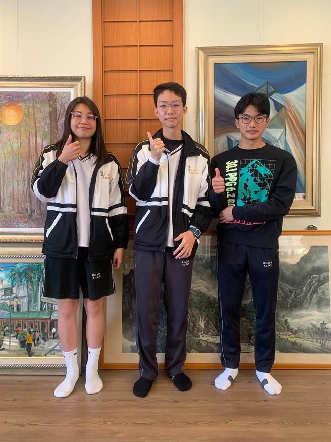 国立员林高中这次学测展现优异的实力。（员林高中提供／吴敏菁彰化传真）