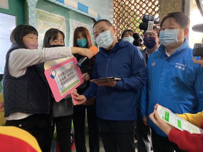 新北市長侯友宜。（徐沛琪攝）