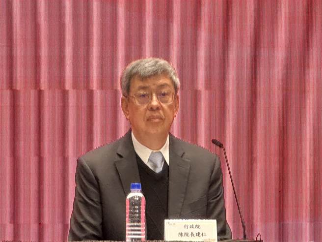 行政院长陈建仁。（黄婉婷摄）