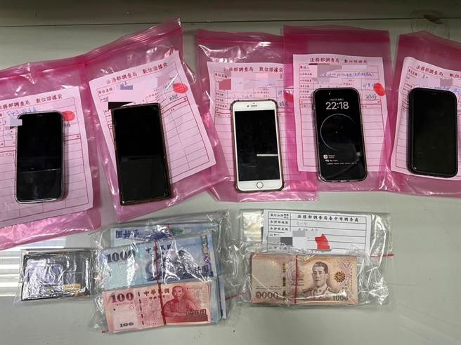 调查局全国扫荡电信诈骗 逮304人 不法所得35亿(调查局提供）