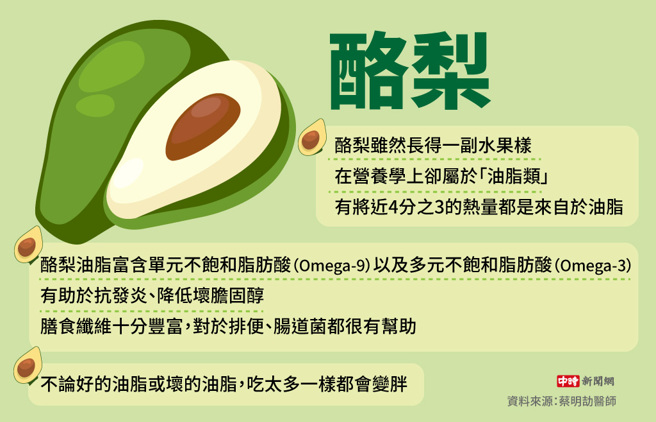 酪梨(制图/陈友龄)