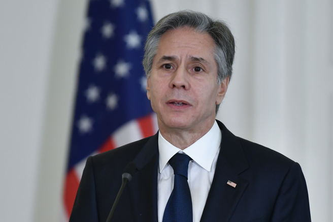 美国国务卿布林肯（Antony Blinken）。（图／美联社）