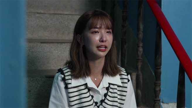 雅涵聊到童年霸凌的事，一度泪崩。（懿想天开提供）