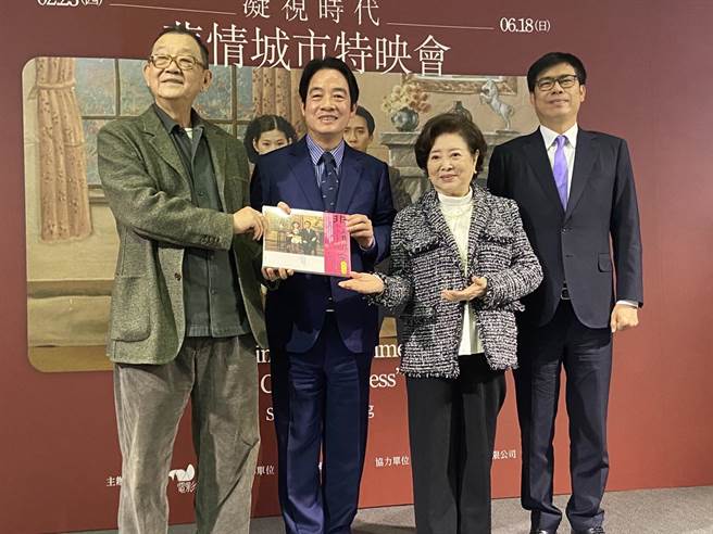 《悲情城市》为1989年由侯孝贤执导的台湾歷史电影，电影内容提及了228事件，适逢228纪念日即将到来，高雄市电影馆特地在23日播放此片。（杨舒婷摄）