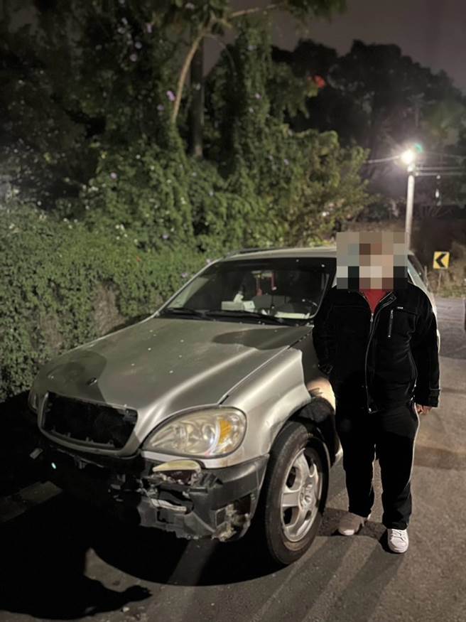 嘉义县水上乡昨发生一起肇事逃逸死亡车祸，警方从沿路路口监视器找到撞死人的车主。（水上分局提供∕吕妍庭嘉义传真）