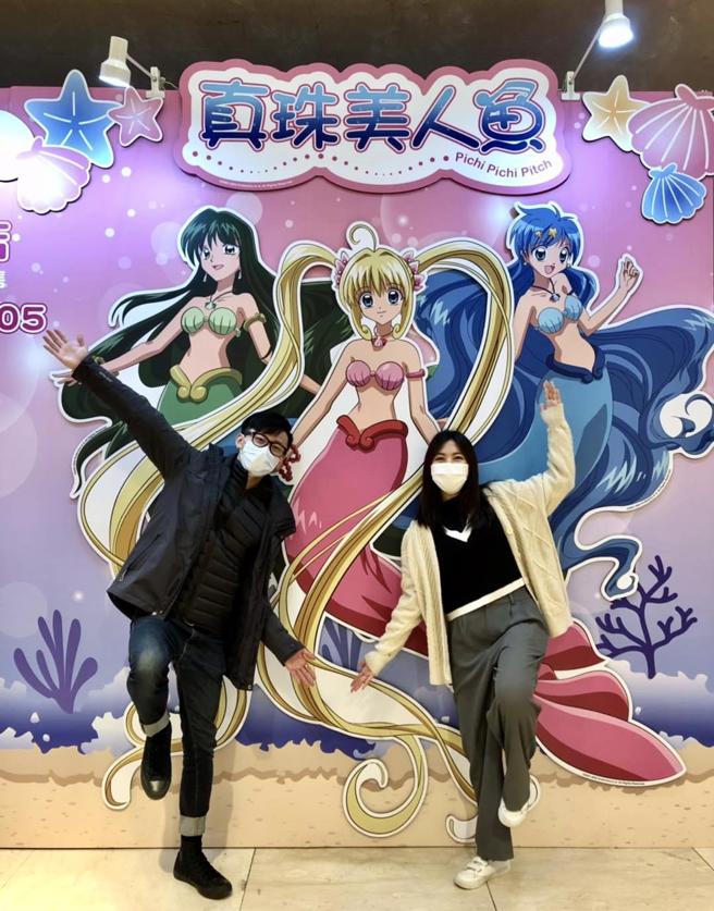 新光三越台南新天地－真珠美人鱼快闪店，即起至3月5日登场。（新光三越提供）