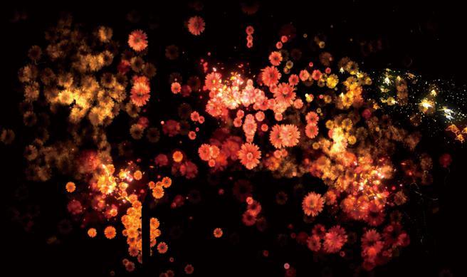 2月25日至3月8日SOGO忠孝馆「光雕互动花园」带来沉浸式体验。（SOGO提供）