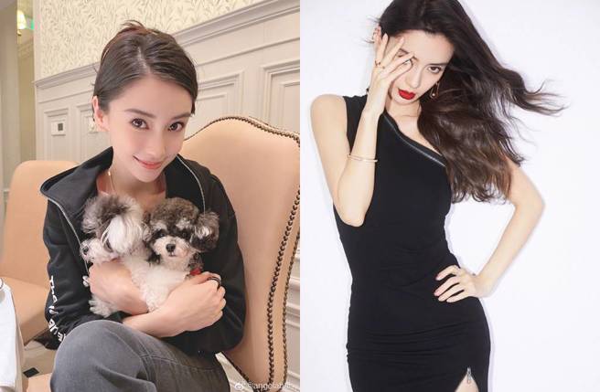 Angelababy擁有精緻神顏和完美身材。（圖／取自Angelababy微博）