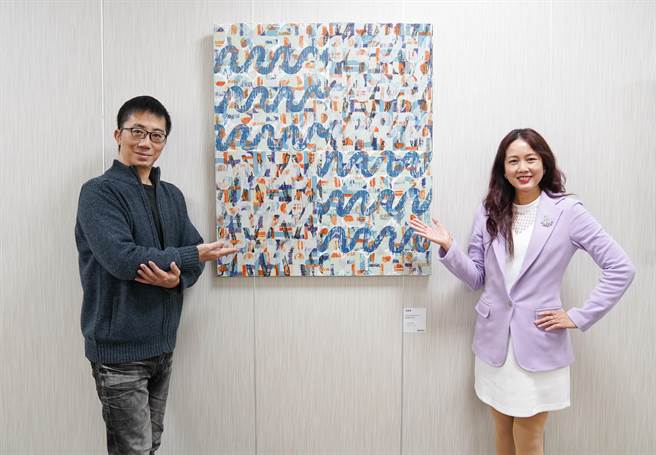 中国医药大学新竹附设医院艺廊即日起到3月底推出「所见的风景」画展。（中医大新竹附医提供／邱立雅竹县传真）