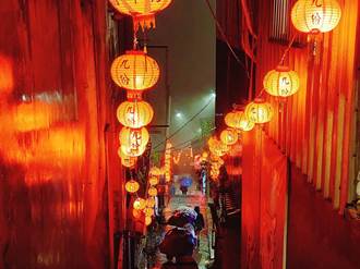 國門開放吸觀光人潮 新北市舉辦九份紅燈籠祭