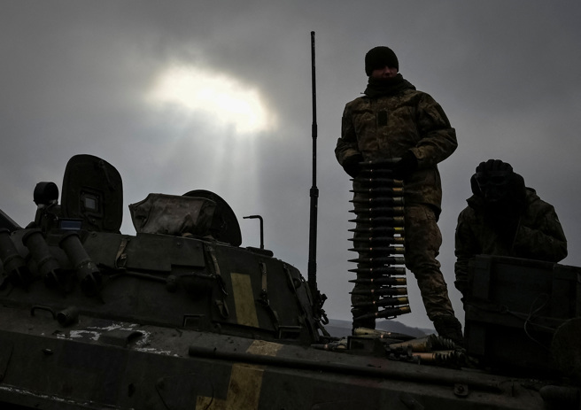 俄羅斯入侵烏克蘭滿週年。（圖／路透社）