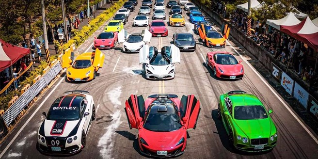 6点超跑团兼顾事业、家庭、朋友、社会回馈，常于假日举办活动全家出游。（图/6点超跑团提供）