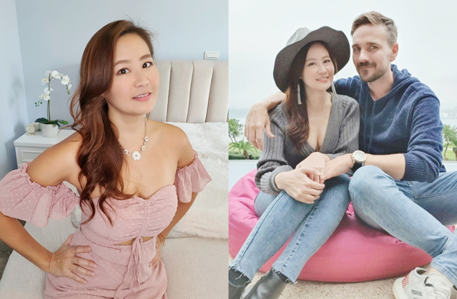 欣西亚与大她6岁美国老公Shane任翔2008年结婚。（图／翻摄自欣西亚和Shane任翔脸书）