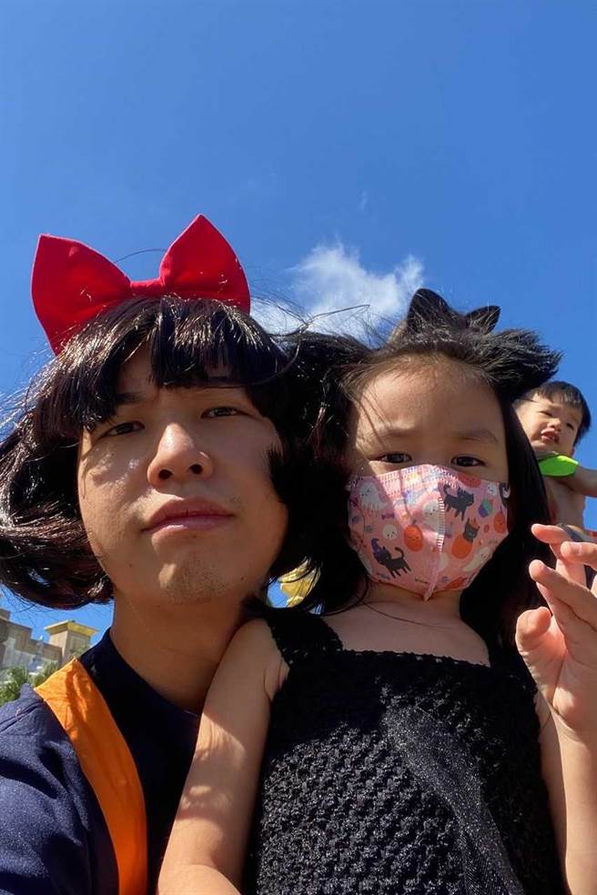 赖正铠育有1女1儿。（赖正铠提供）