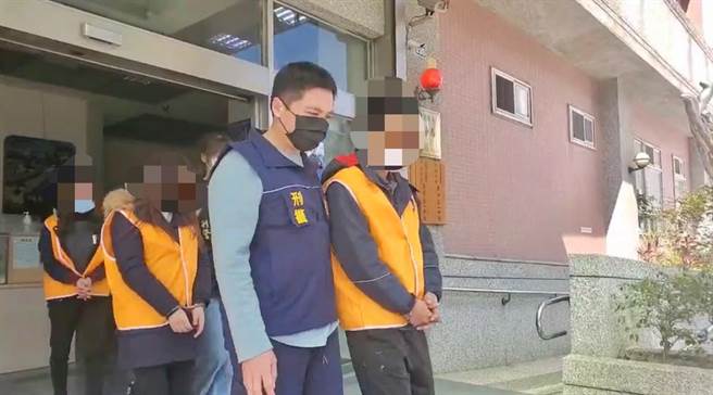 新竹市警局第一分局与周边银行合作，扩大侦办破获假投资虚拟货币诈欺水房。（翻摄照片／王惠慧新竹传真）