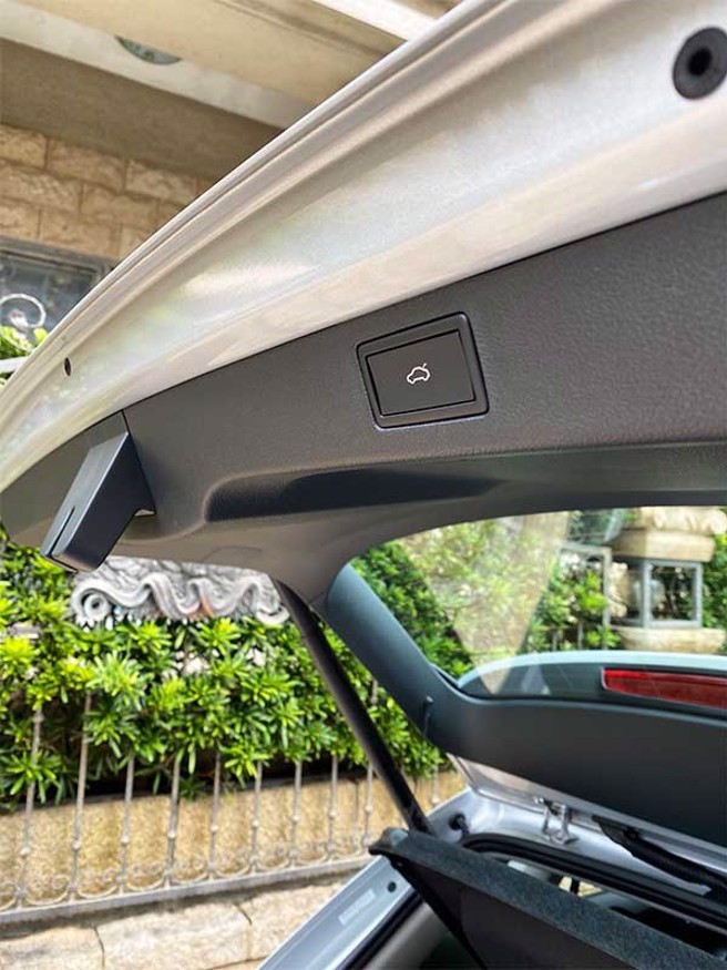 试驾的KAMIQ 1.5豪华菁英版标配电动启闭尾门，用车便利性超优。（图/于模珉）