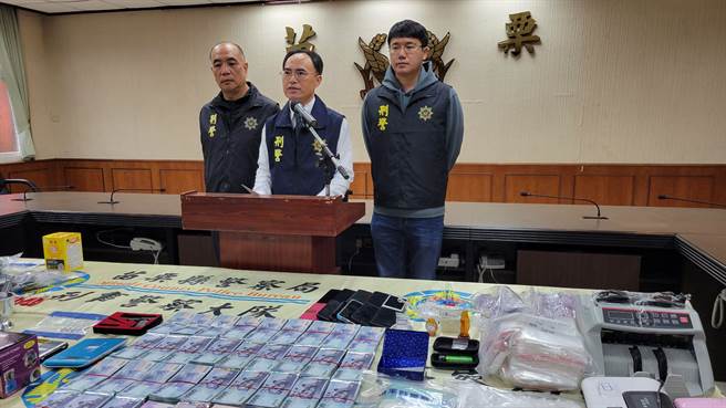 苗栗县警局执行三合一专案成果丰硕。（苗栗县警局提供／谢明俊苗栗传真）