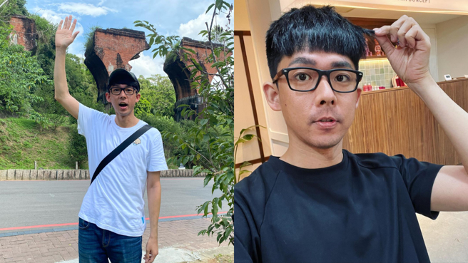 阿滴之前因异位性皮肤炎，实行海鲜素的饮食方式。(图/阿滴 IG)