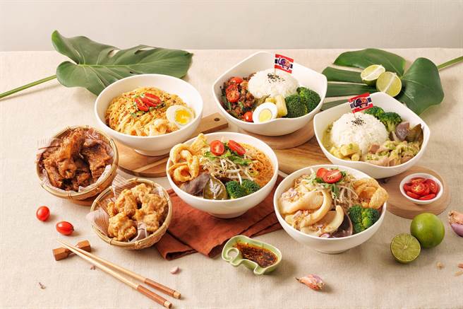 巨城4楼引进超人气泰式拉麵米线料理「这味泰泰」，再掀排队人潮。（巨城提供／王惠慧新竹传真）