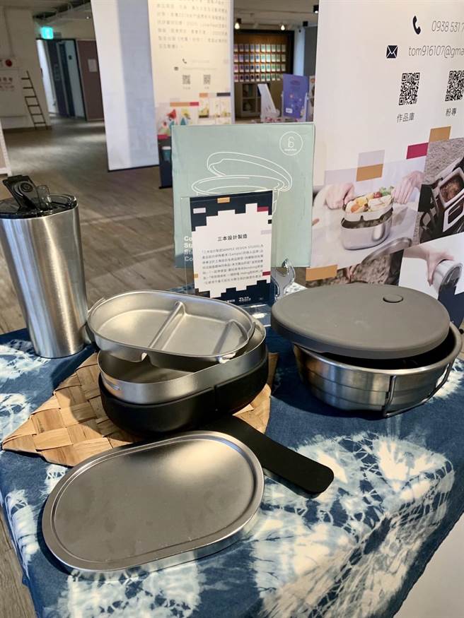 设计师陶范本个人品牌「三本设计制造SAMPLE DESIGN STUDIO」，专注于工业设计及产品开发。（青年局提供／蔡明亘桃园传真）